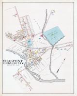 Chalfont, North Pennsylvania Railroad 1886 Philadelphia - Bucks - Montgomery Counties